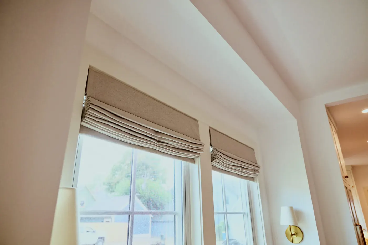 Custom shades measured and installed in New Whiteland